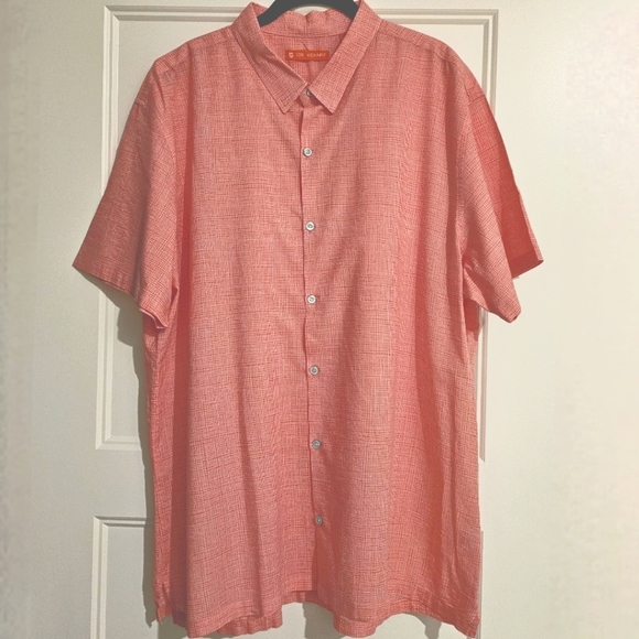 Tori Richard Men's Short Sleeve 100% Linen & 100 % Cotton Pucker Lawn Shirts 2XL - Picture 10 of 11